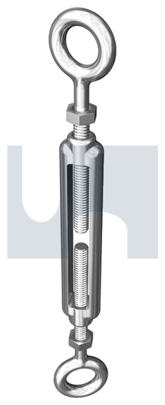 TURNBUCKLE STAINLESS EYE / EYE M20